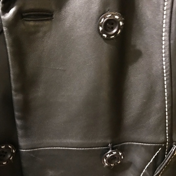 Black Leather Jacket - Picture 2 of 3